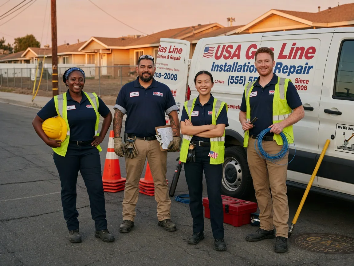 Gas Line Installation company in Brook Park, MN